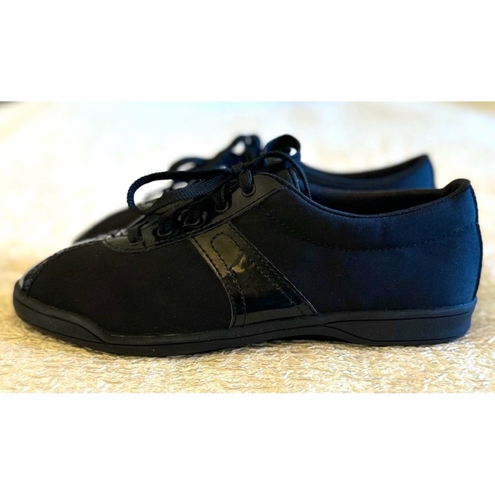 Easy Spirit On Cue Black Casual / Walking Lace Up Oxford Sneakers 8.5 - Picture 2 of 8